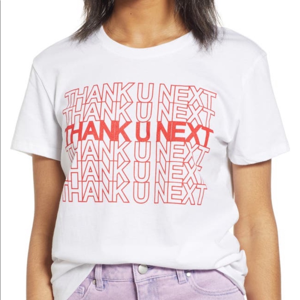 Thank you next graphic tee